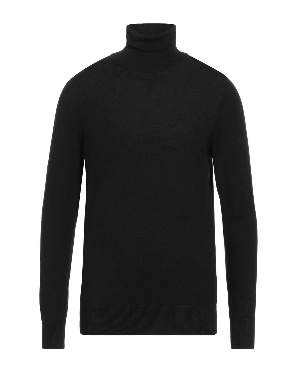 Gran Sasso Black Turtleneck for men