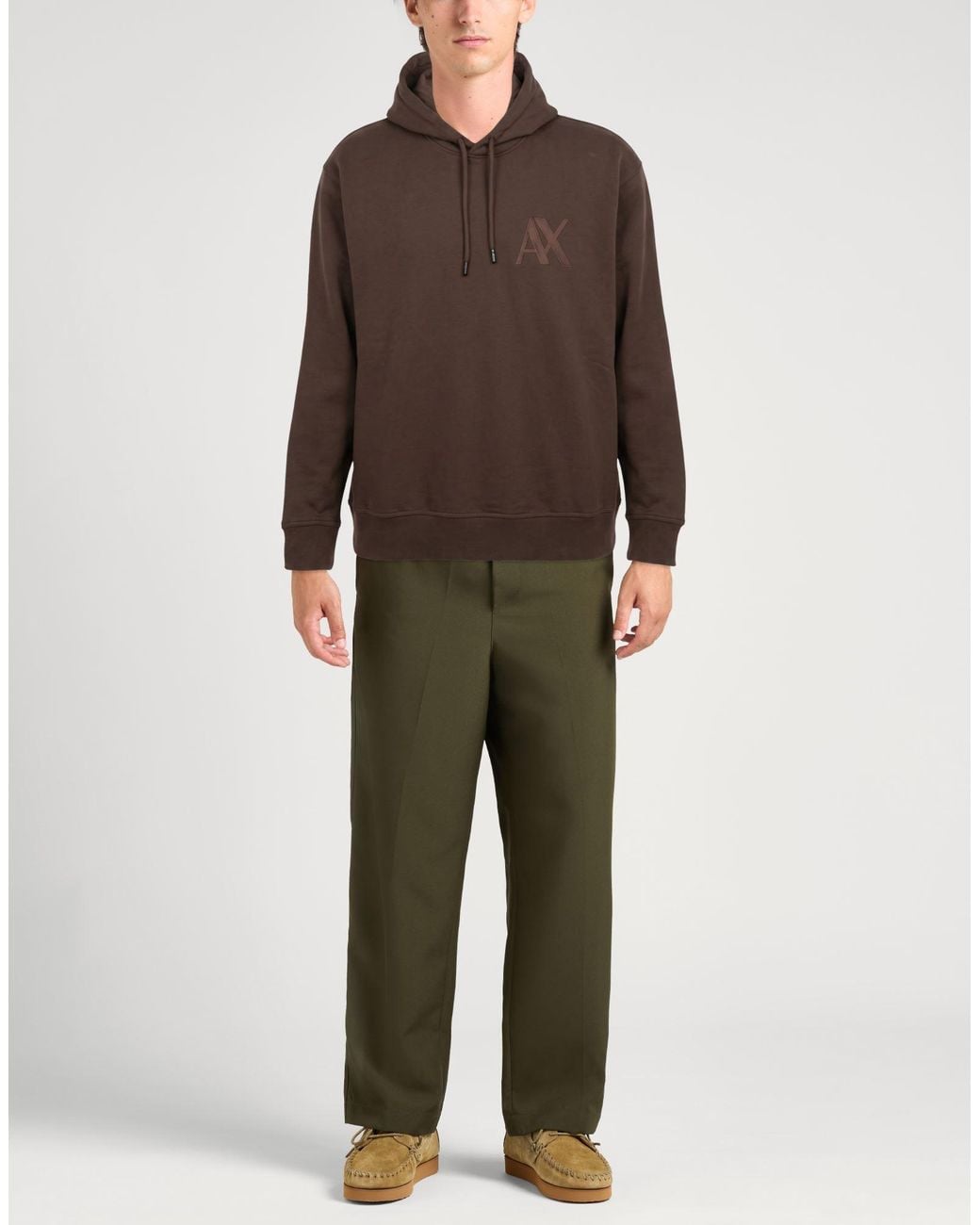 ARMANI EXCHANGE Brown Sweatshirt for men