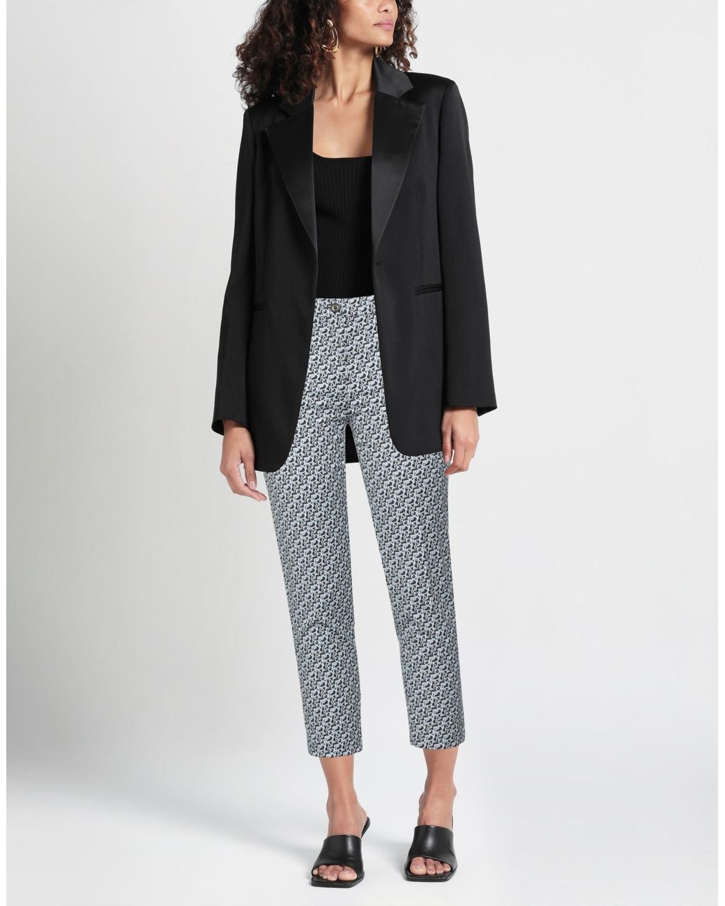 Pinko Gray Trouser
