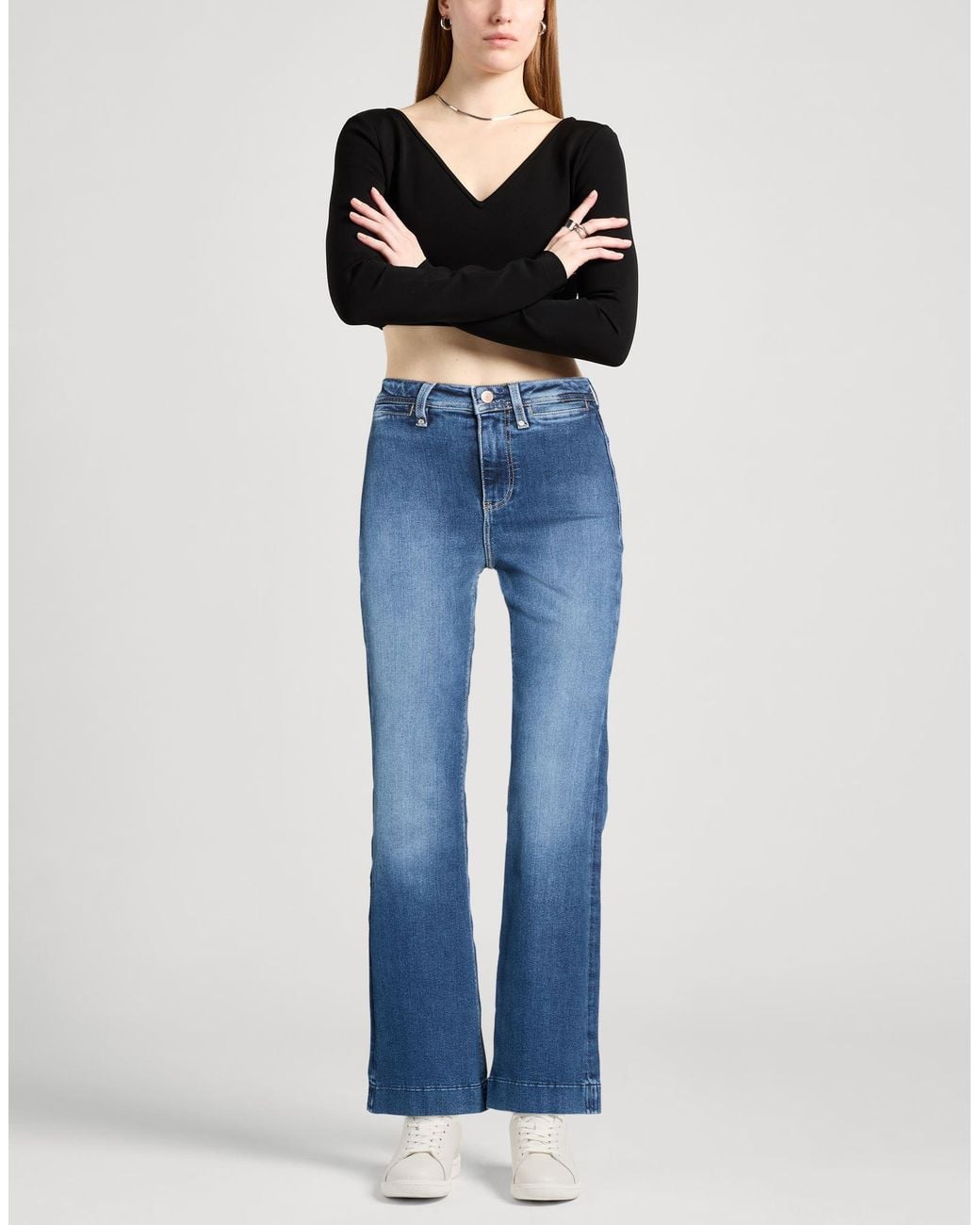 Guess Blue Jeans Cotton, Polyester, Elastane
