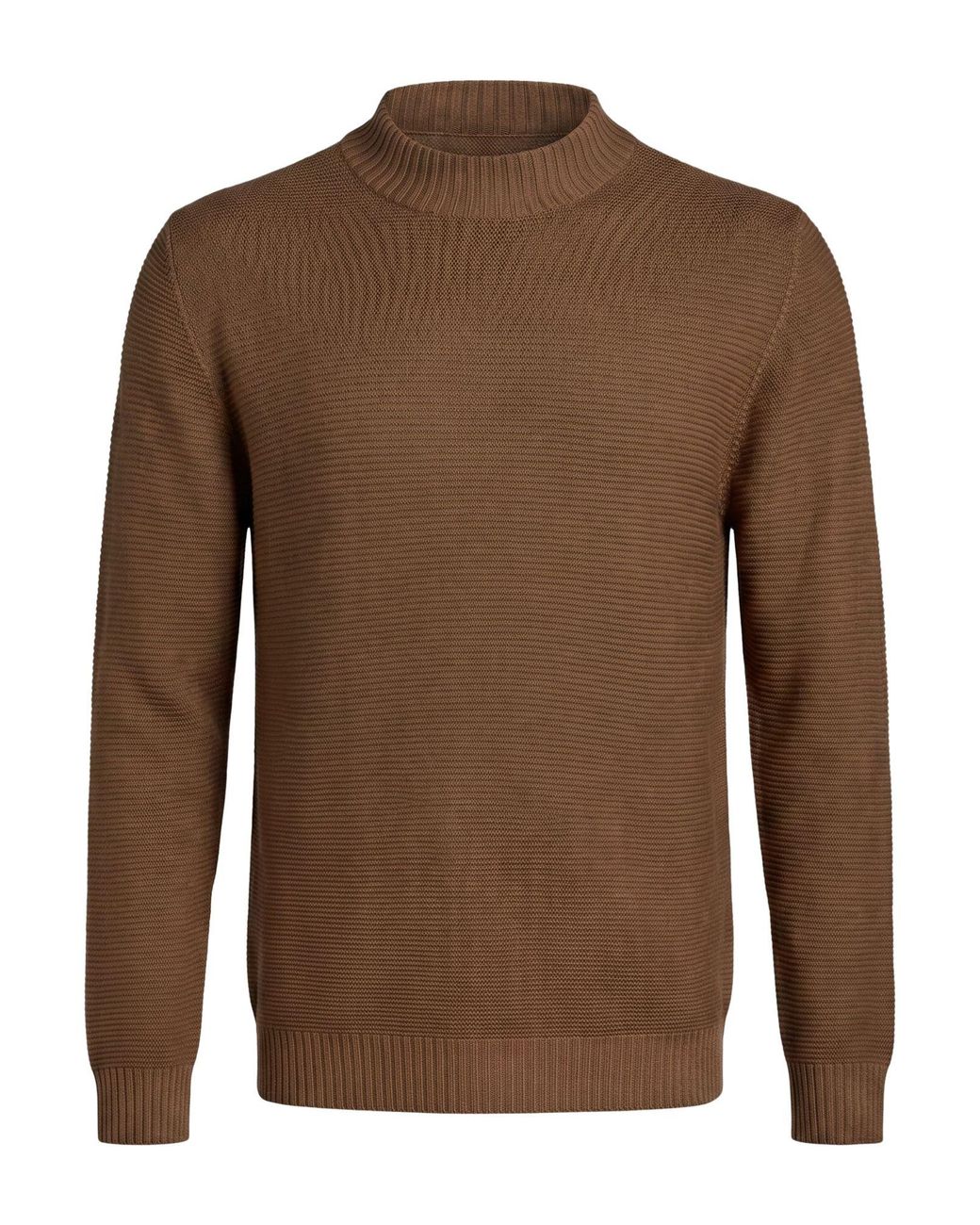 AROVESCIO Brown Camel Sweater Virgin Wool for men