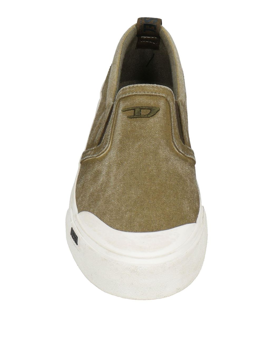 DIESEL Green Trainers for men