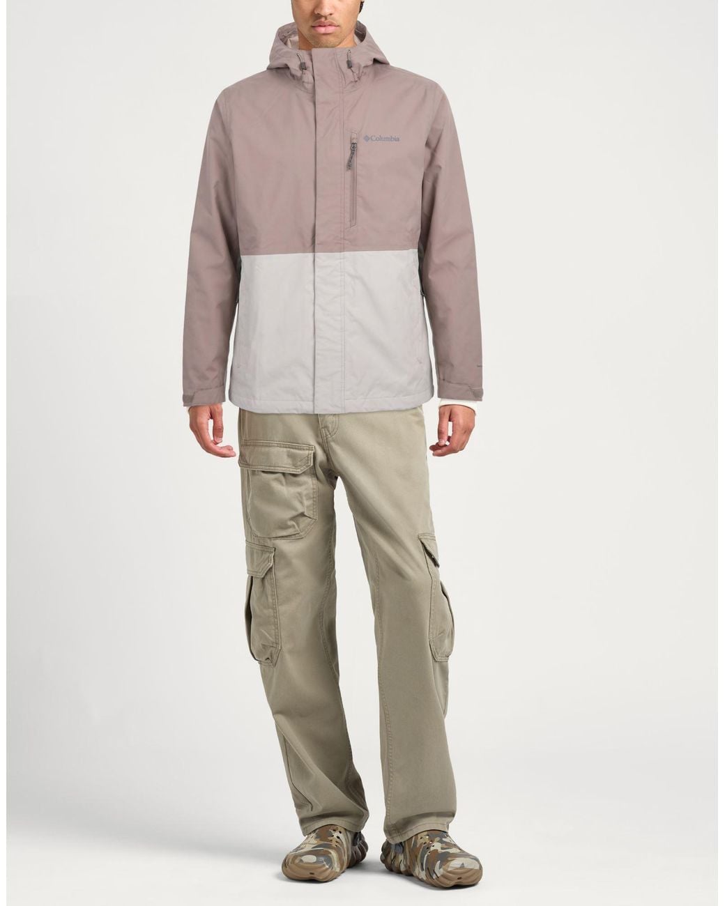 Columbia Gray Jacket Polyester for men