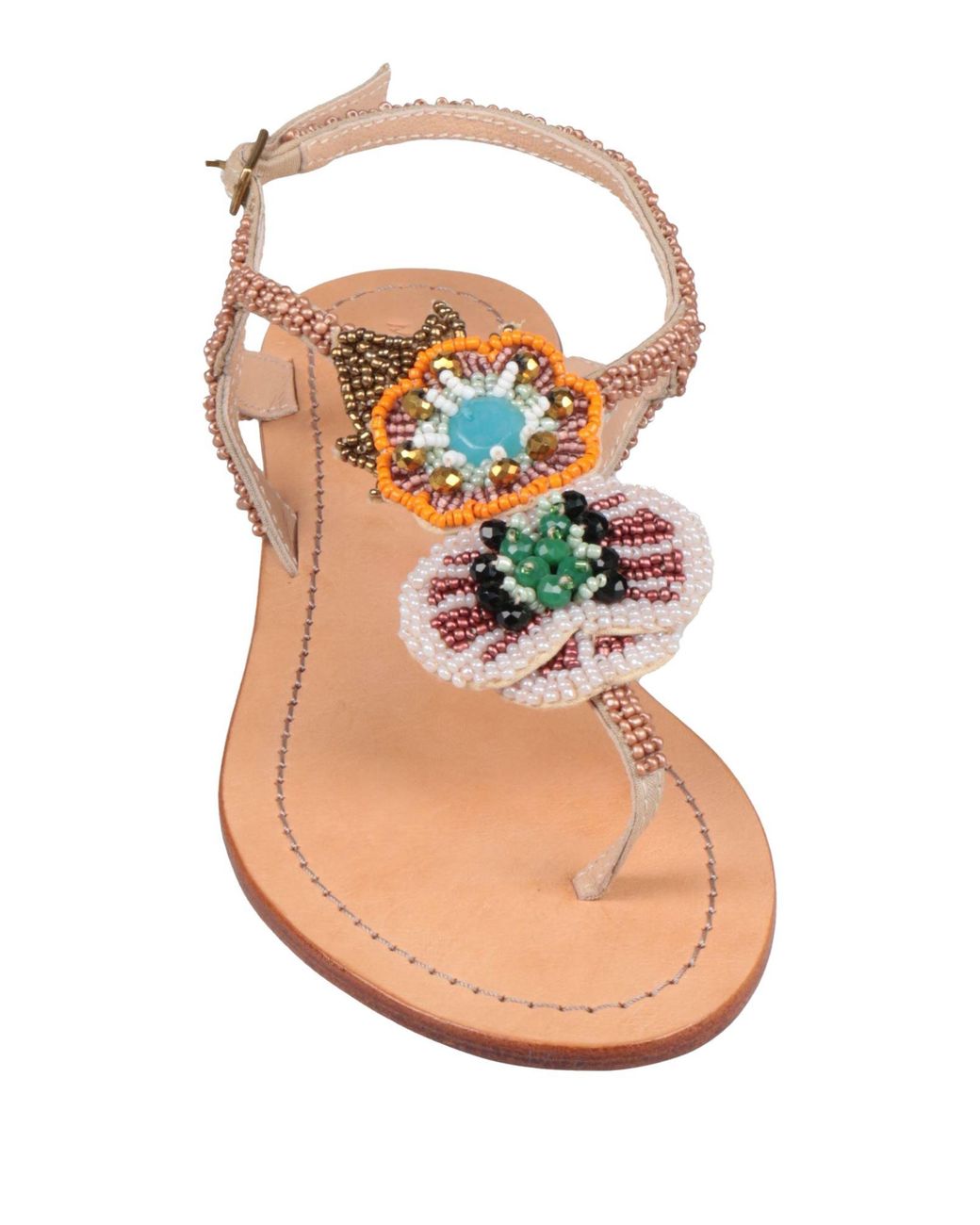 Maliparmi Brown Thong Sandal