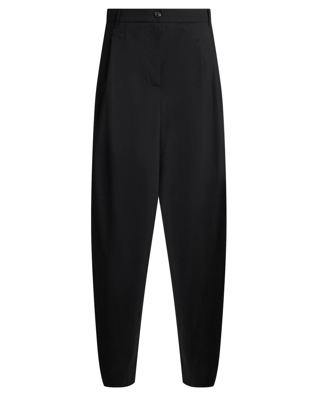8pm Black Pants Polyester, Wool, Elastane