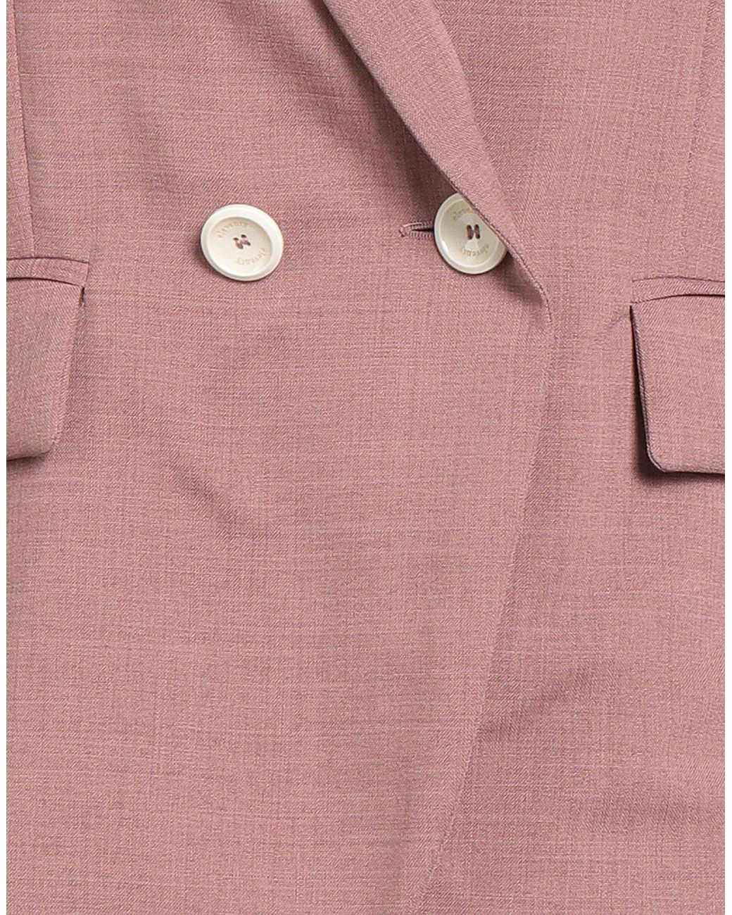 Eleventy Pink Blazer Polyester
