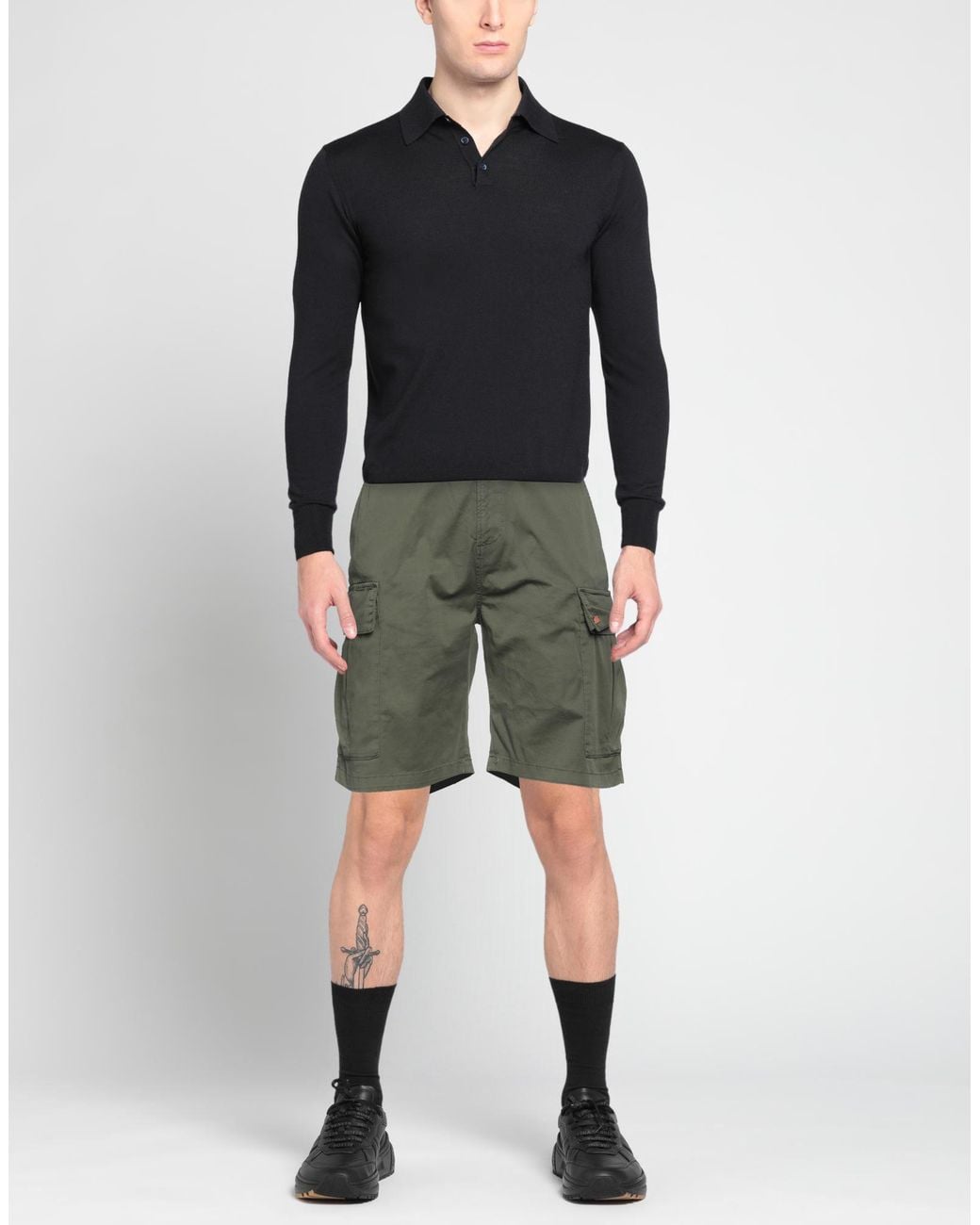 Sundek Green Shorts & Bermuda Shorts for men