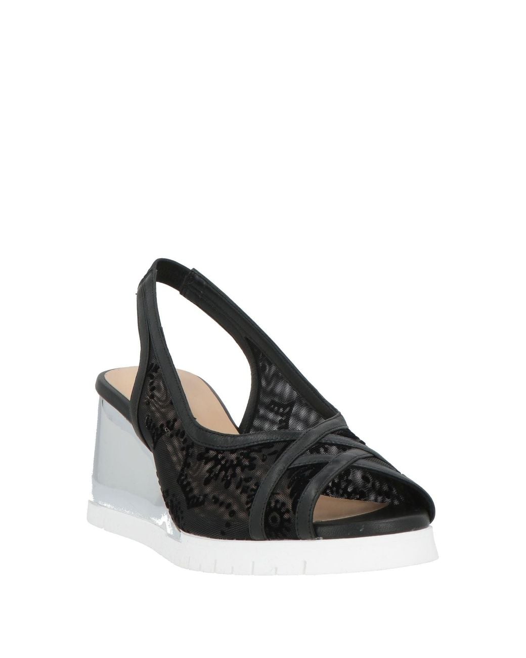 Baldinini Black Sandals