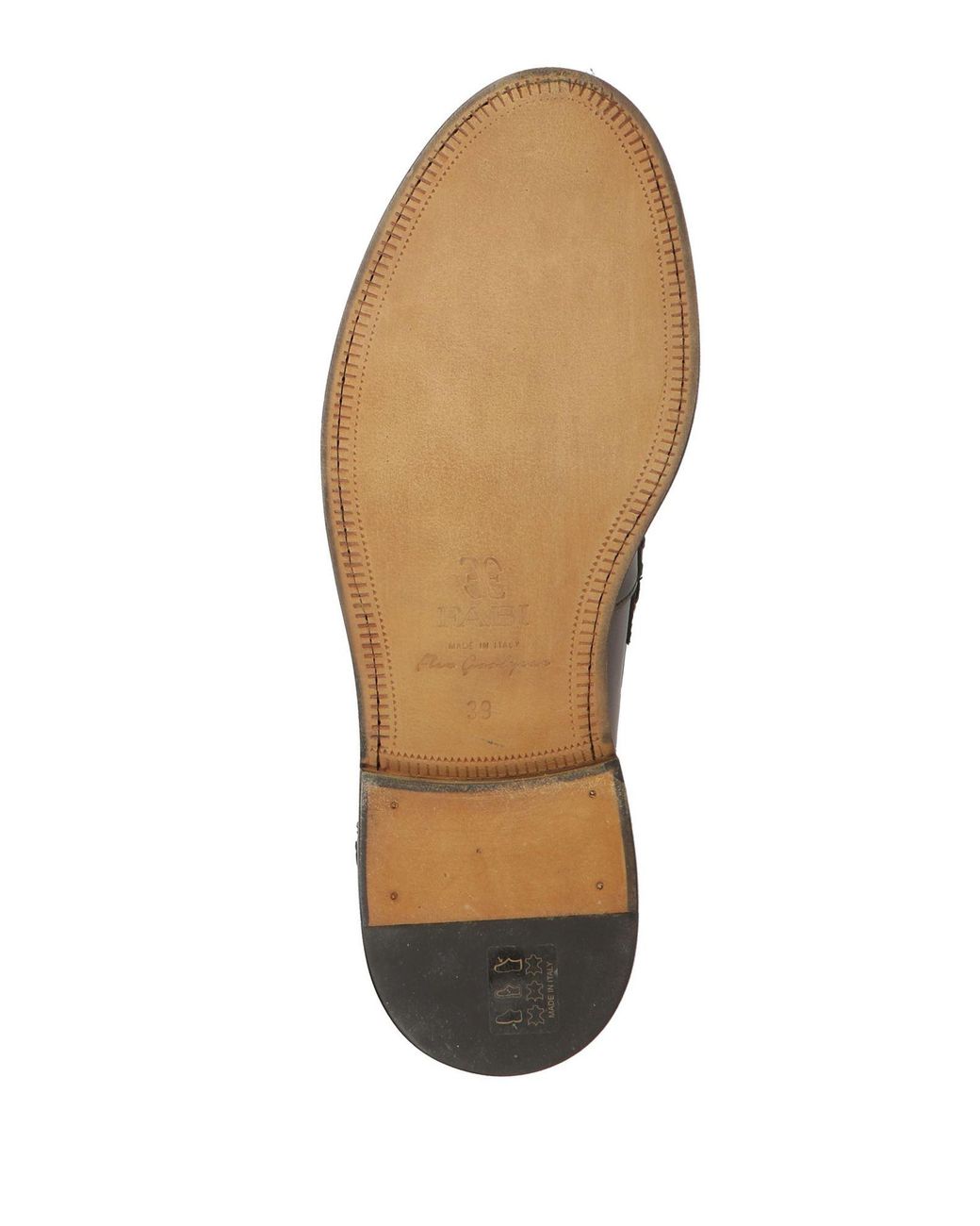Fabi Gray Chocolate Loafers Leather for men