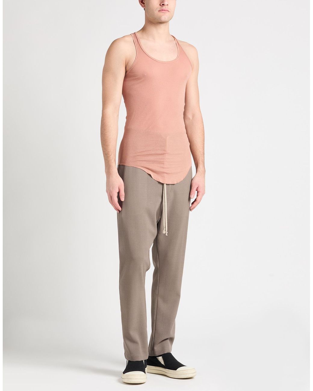Rick Owens Pink Tank Top for men