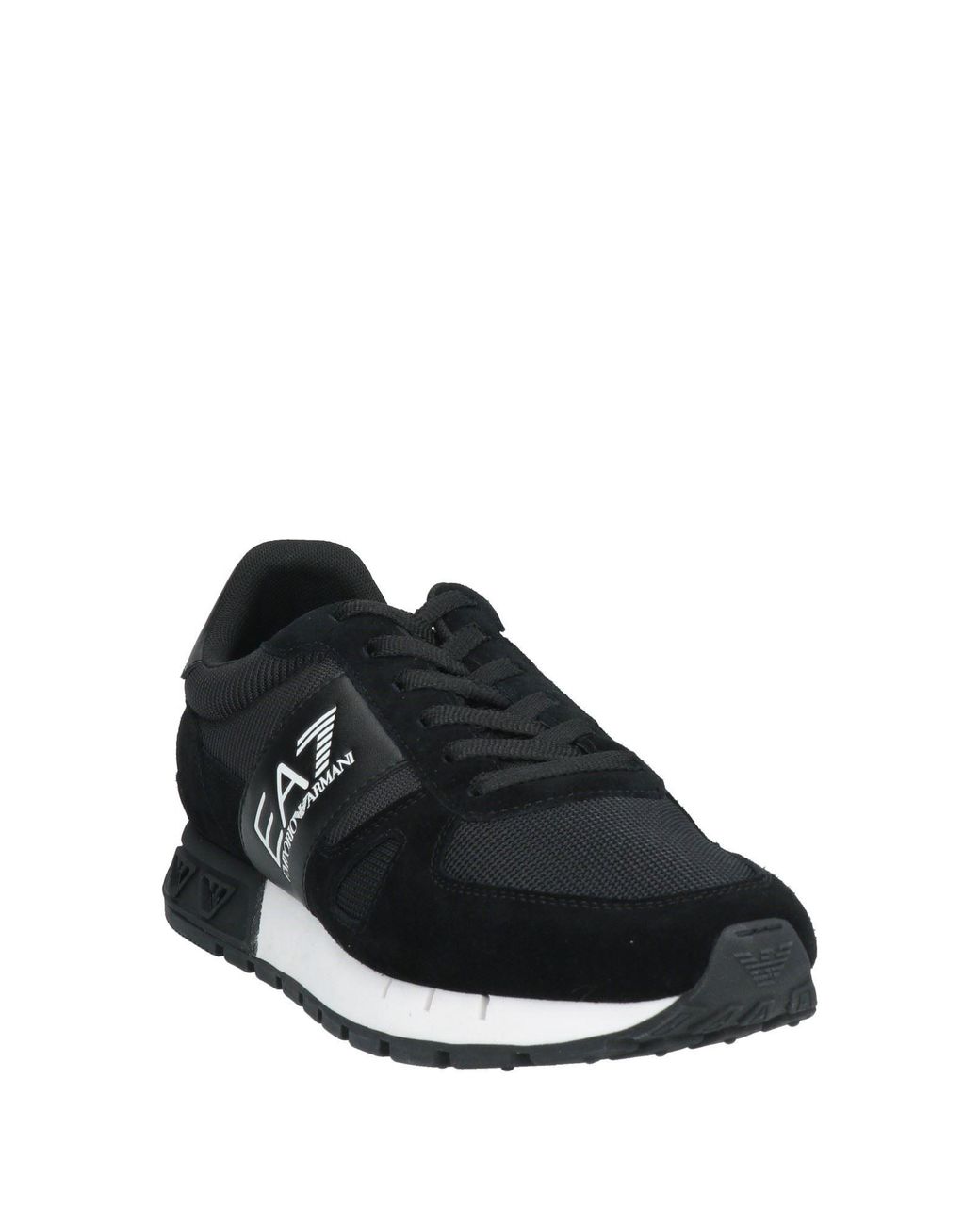 EA7 Black Trainers for men