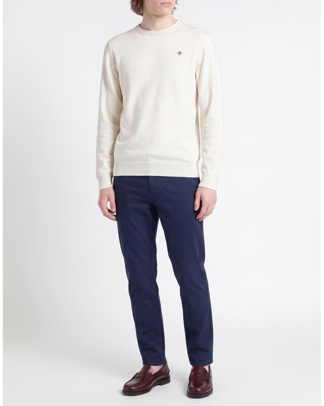 Gant White Jumper for men