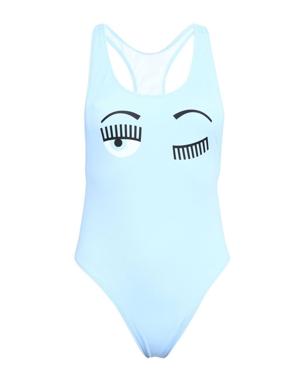 Chiara Ferragni One-piece Swimsuit in Blue | Lyst
