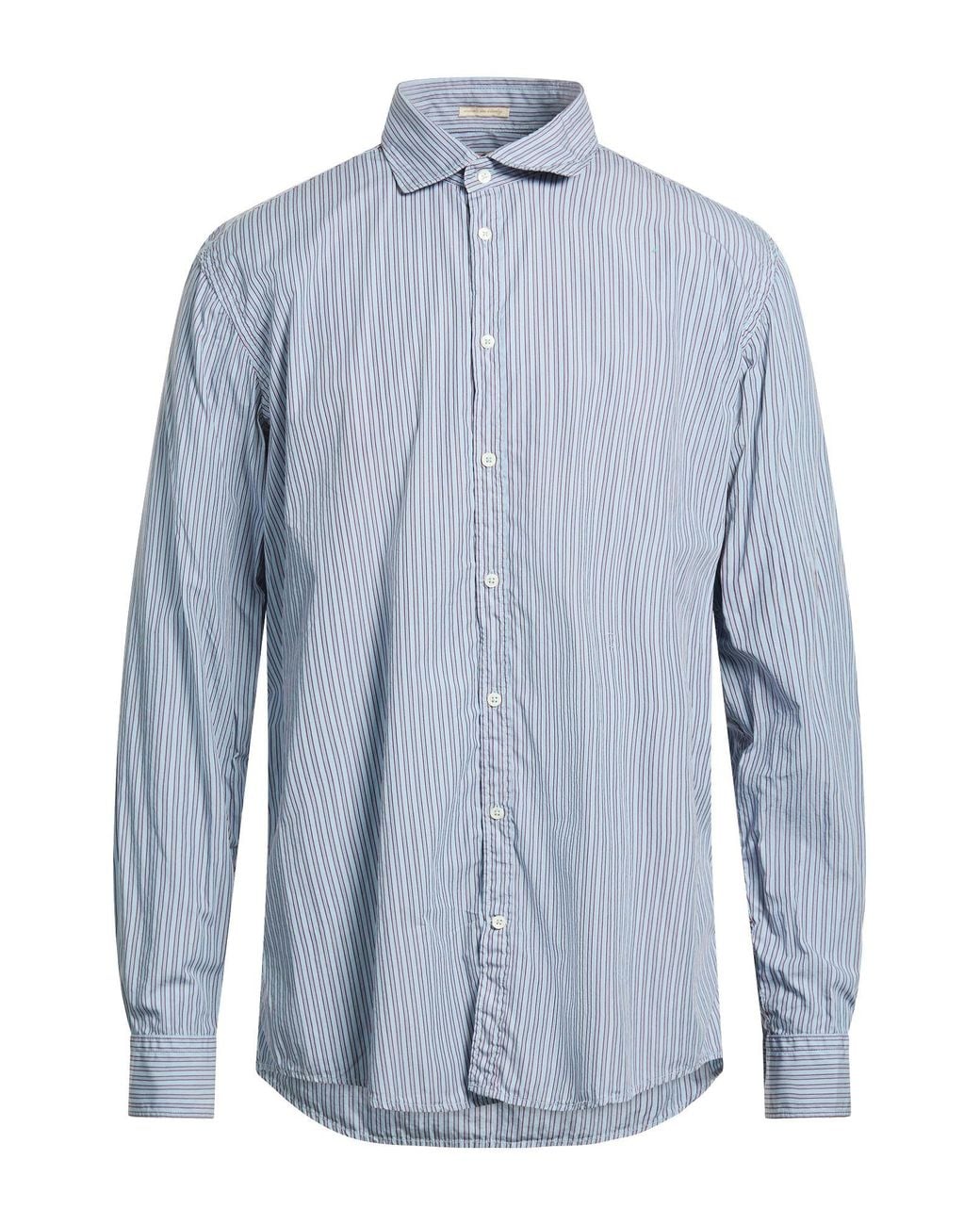 Camisa Massimo Alba de hombre de color Blue