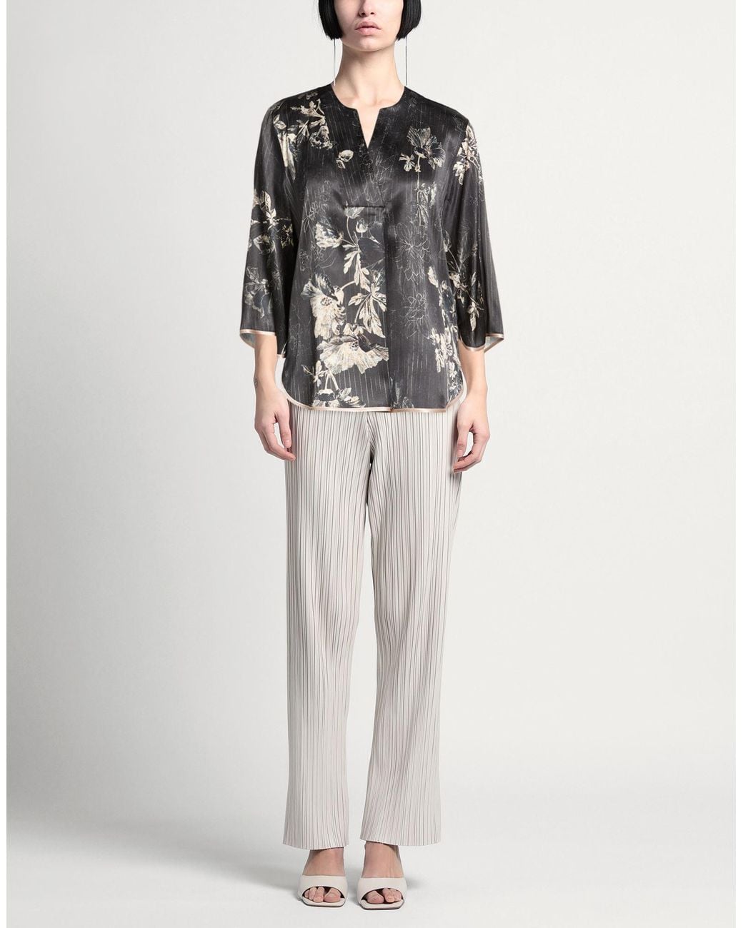 Top Shirtaporter de color Black