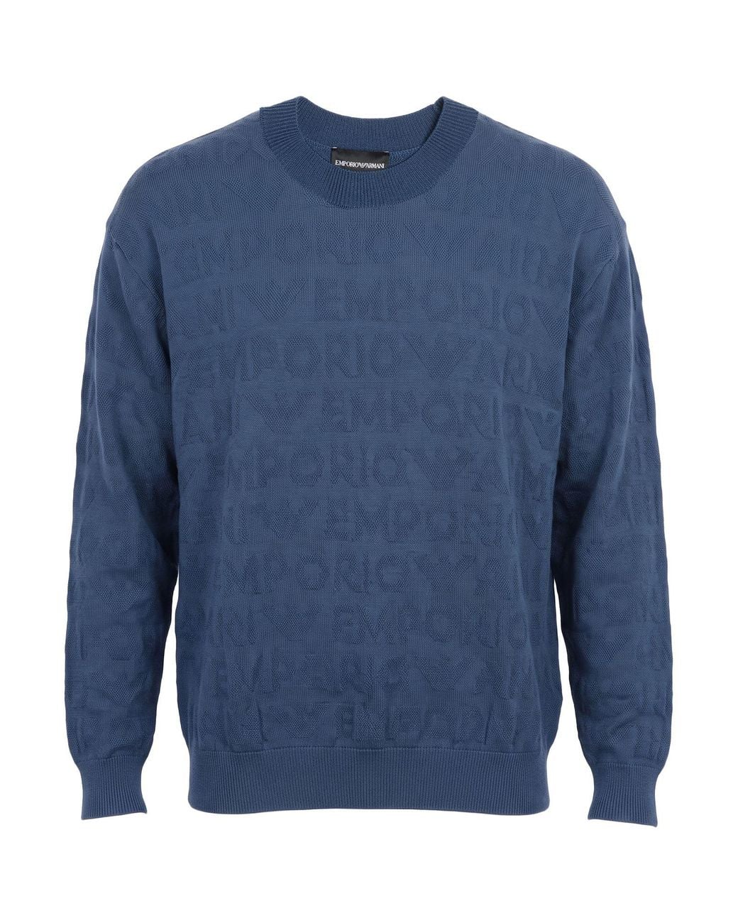Pullover Emporio Armani de hombre de color Blue