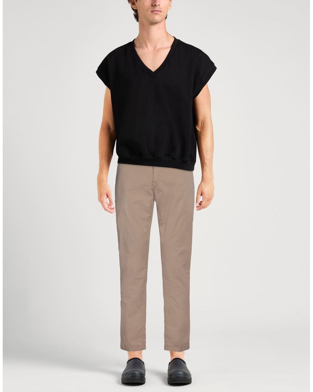 RE_HASH Natural Pants Cotton, Elastane for men
