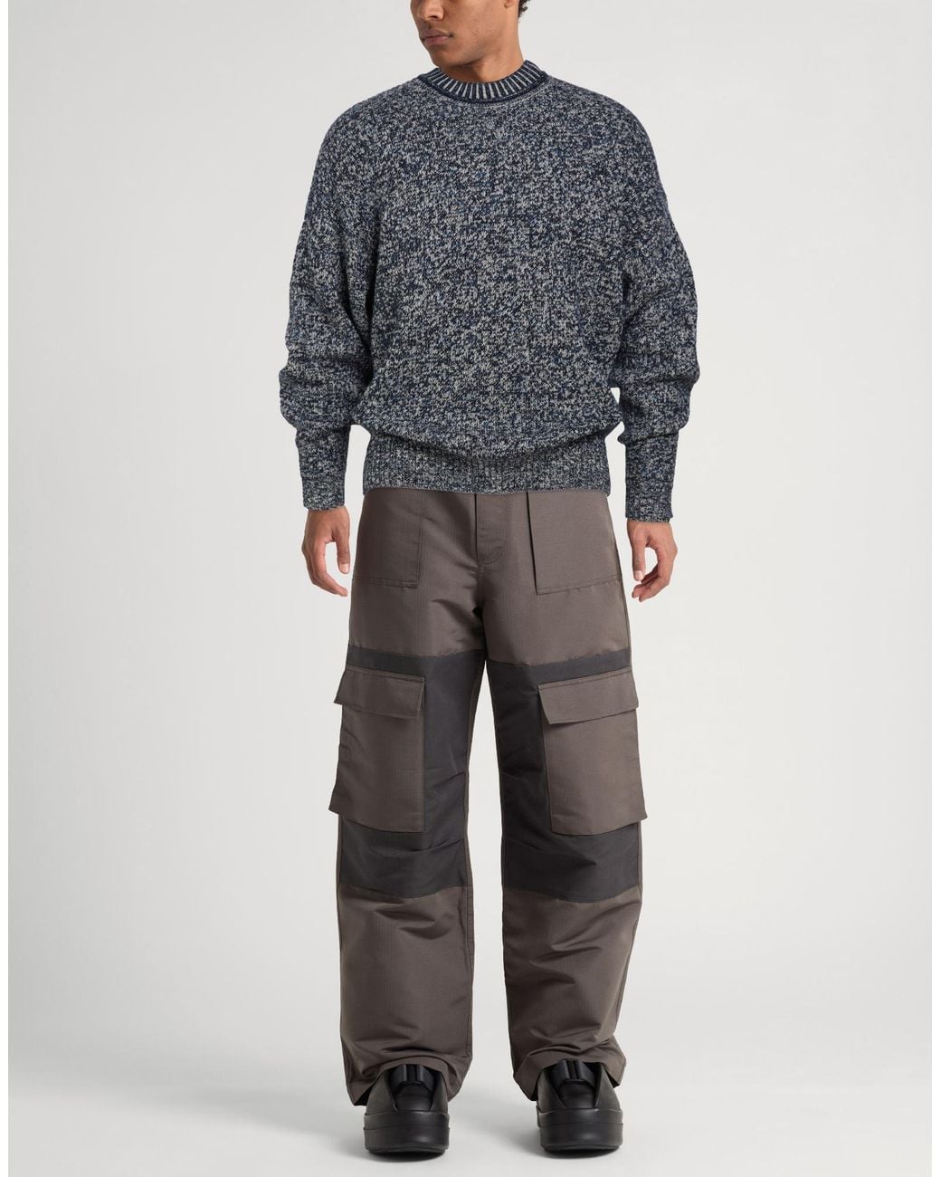 Acne Gray Jumper for men