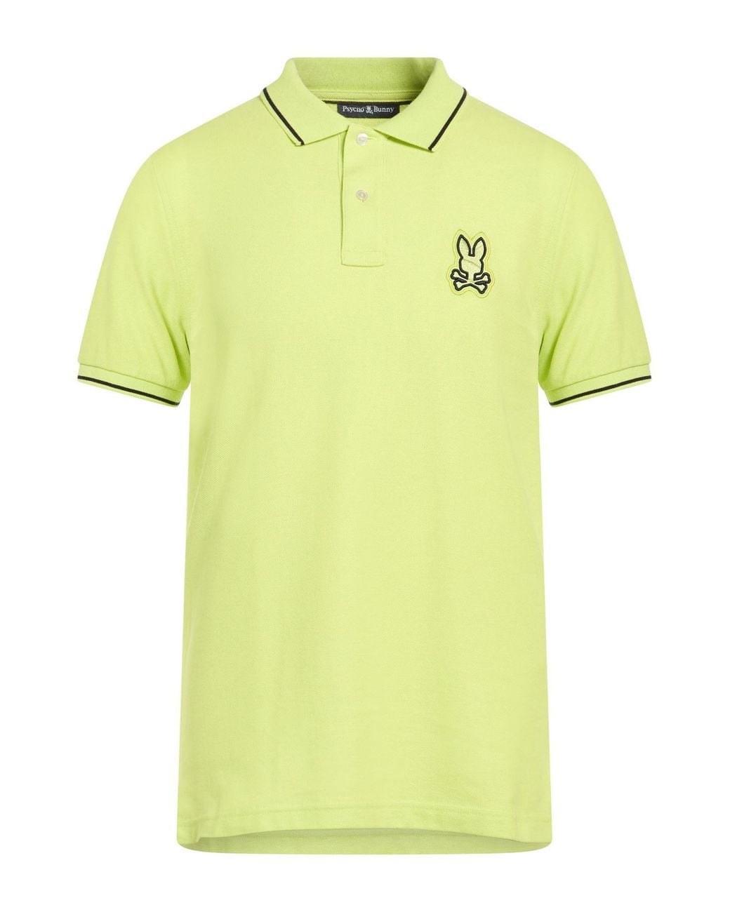 Psycho Bunny Yellow Polo Shirt for men