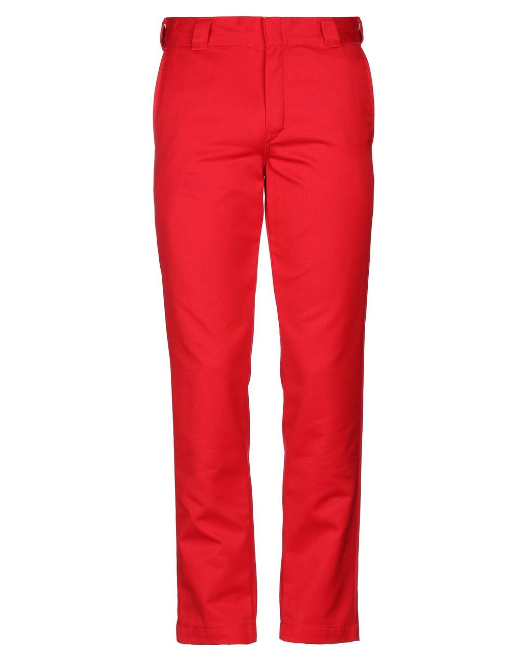 Carhartt Synthetic Casual Pants in Red for Men - Lyst