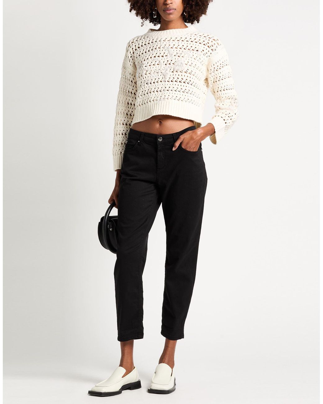 Kaos Black Pants Cotton, Lyocell, Elastane