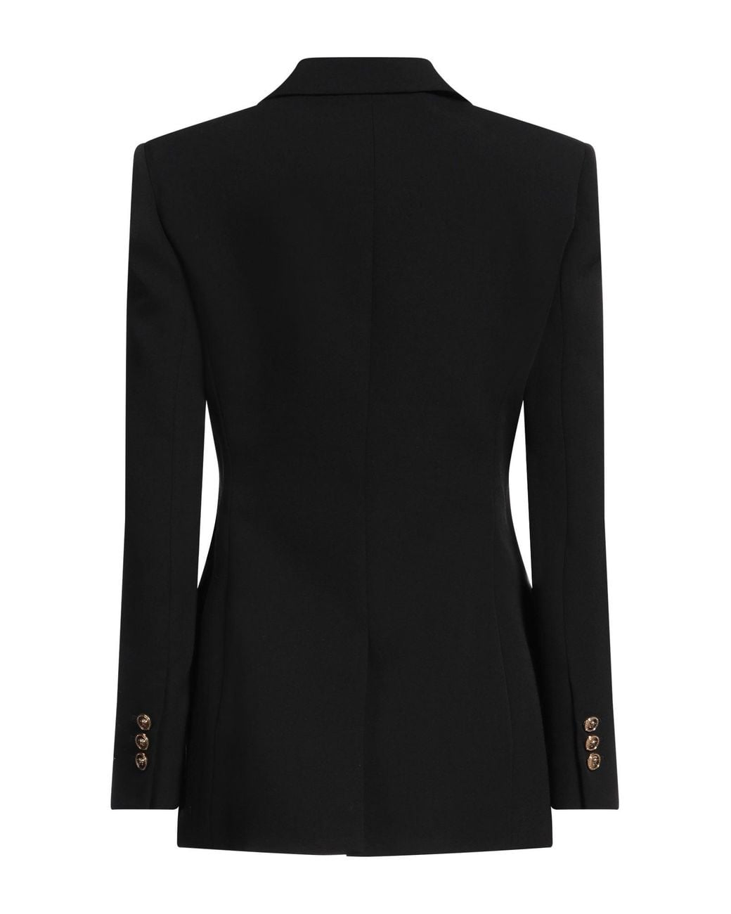 Versace Black Blazer Wool, Elastane