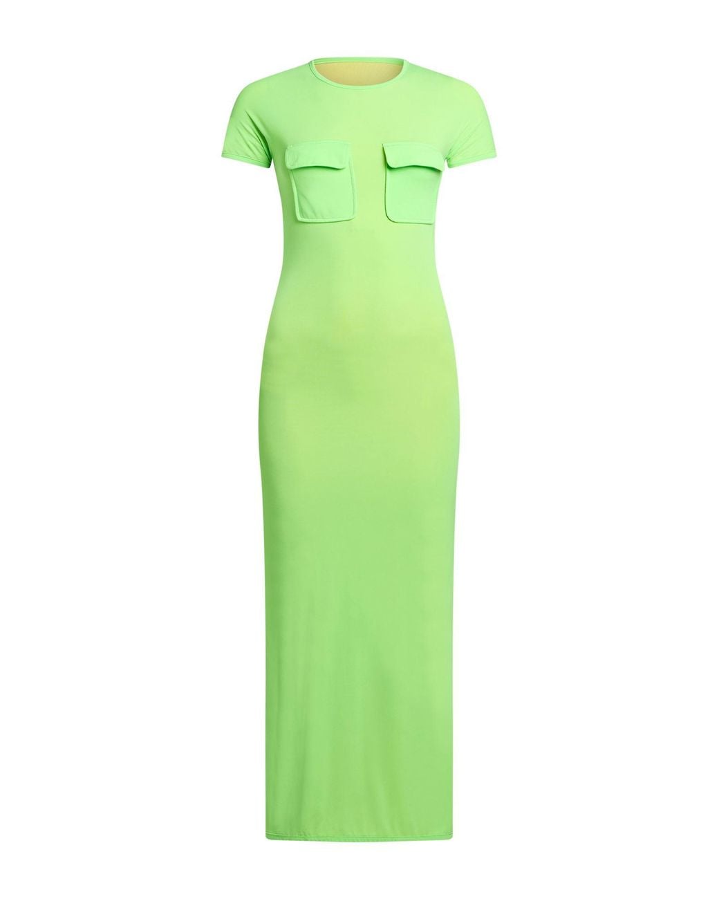 Sunnei Green Maxi Dress