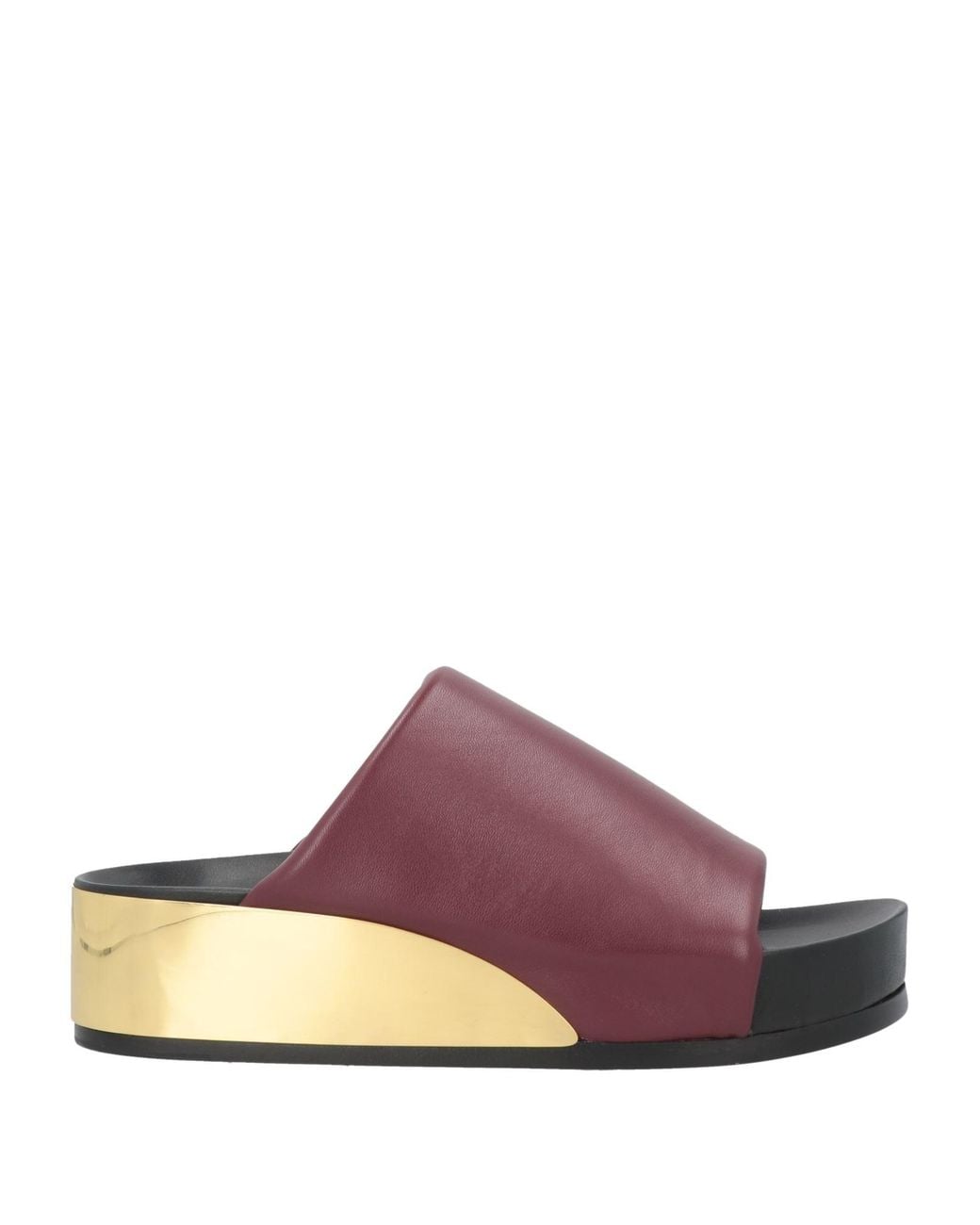 Jil Sander Brown Sandale