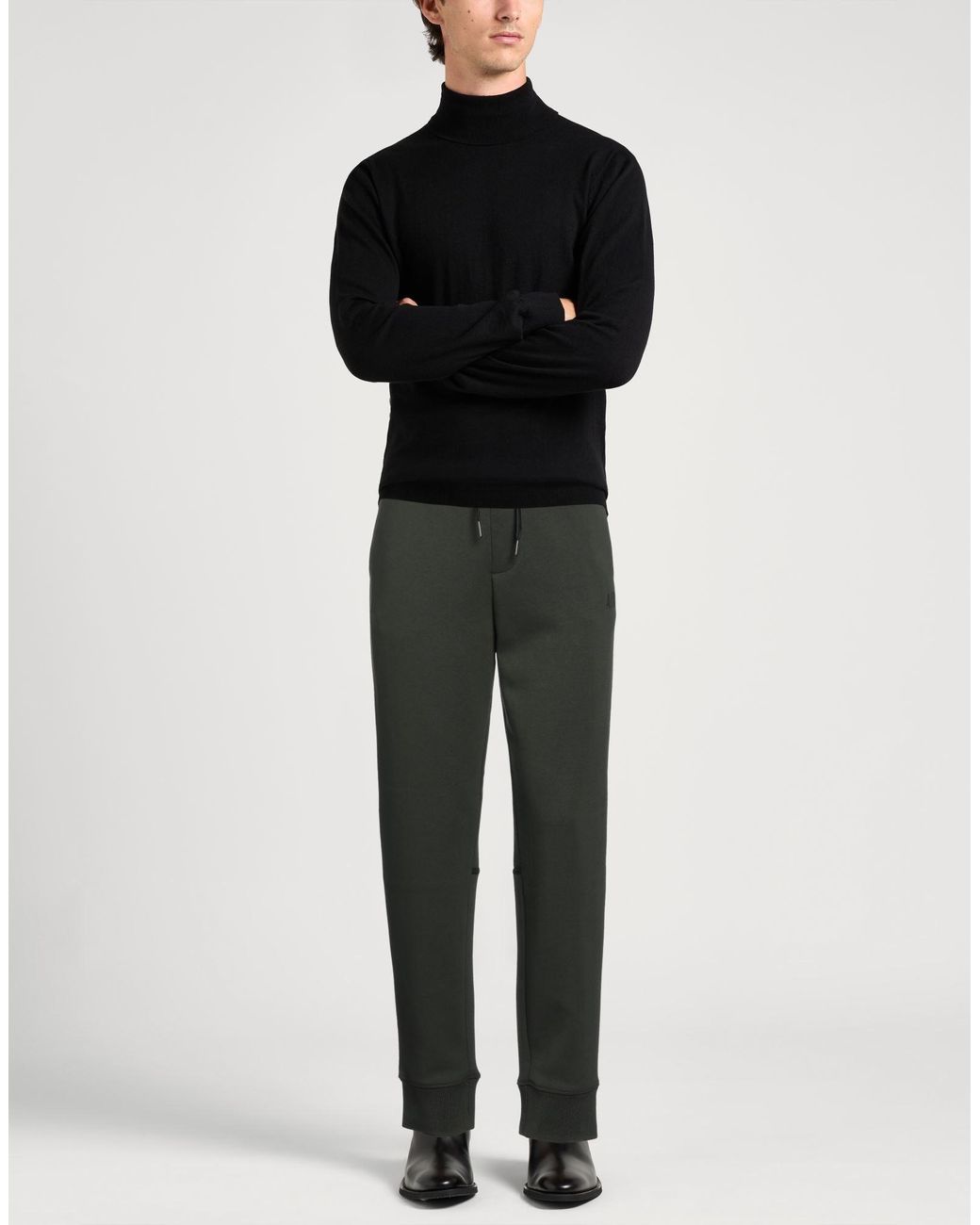 ARMANI EXCHANGE Gray Trouser for men