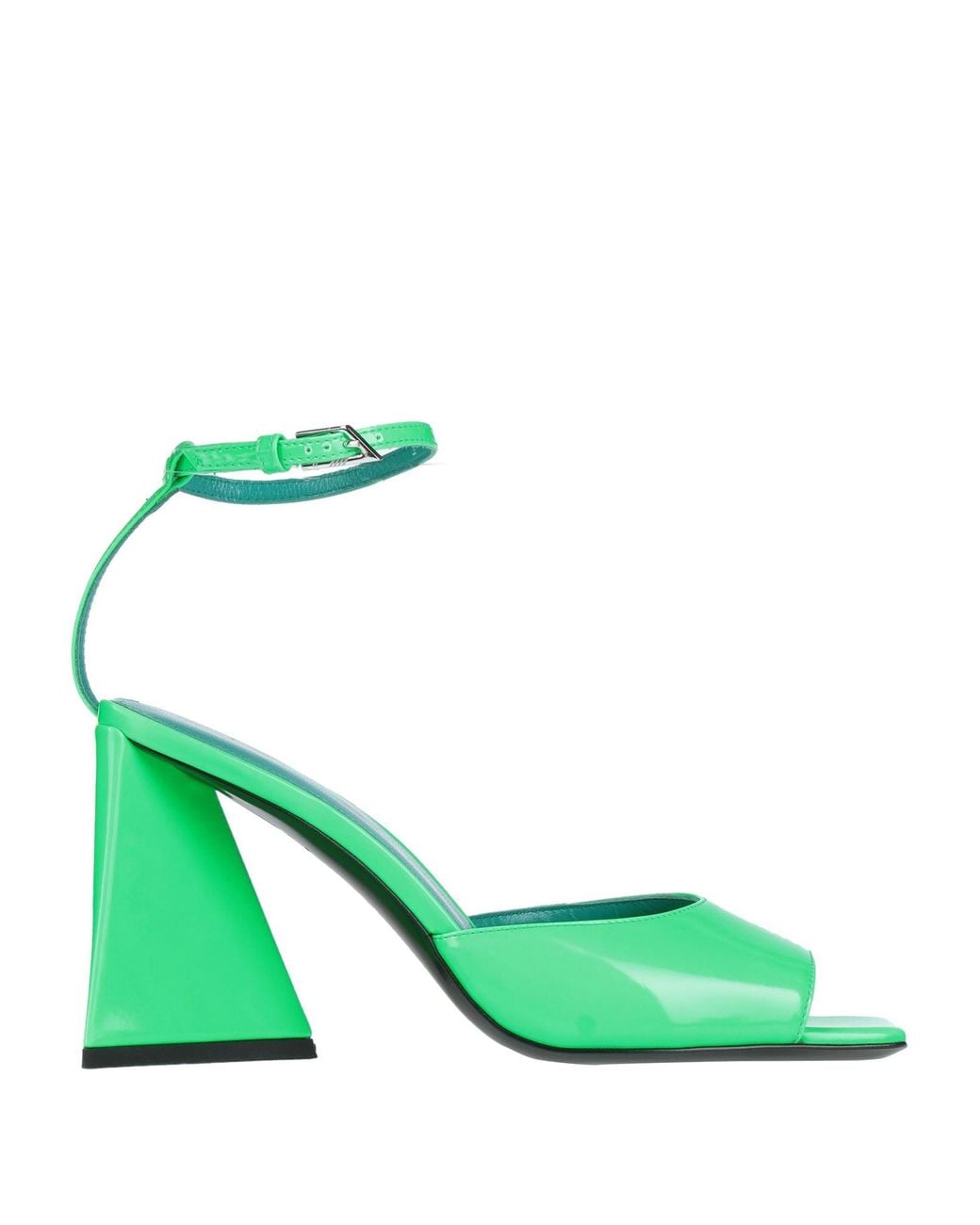 The Attico Green Sandals