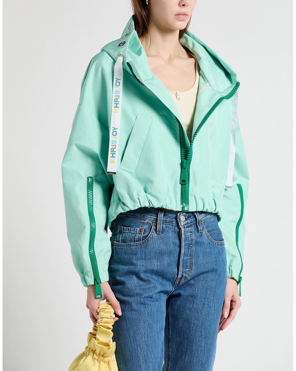 Khrisjoy Green Jacket Polyester