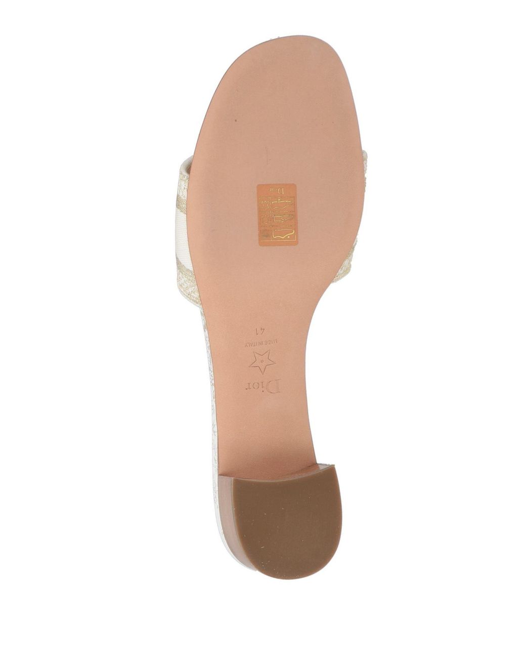 Dior Natural Sandals