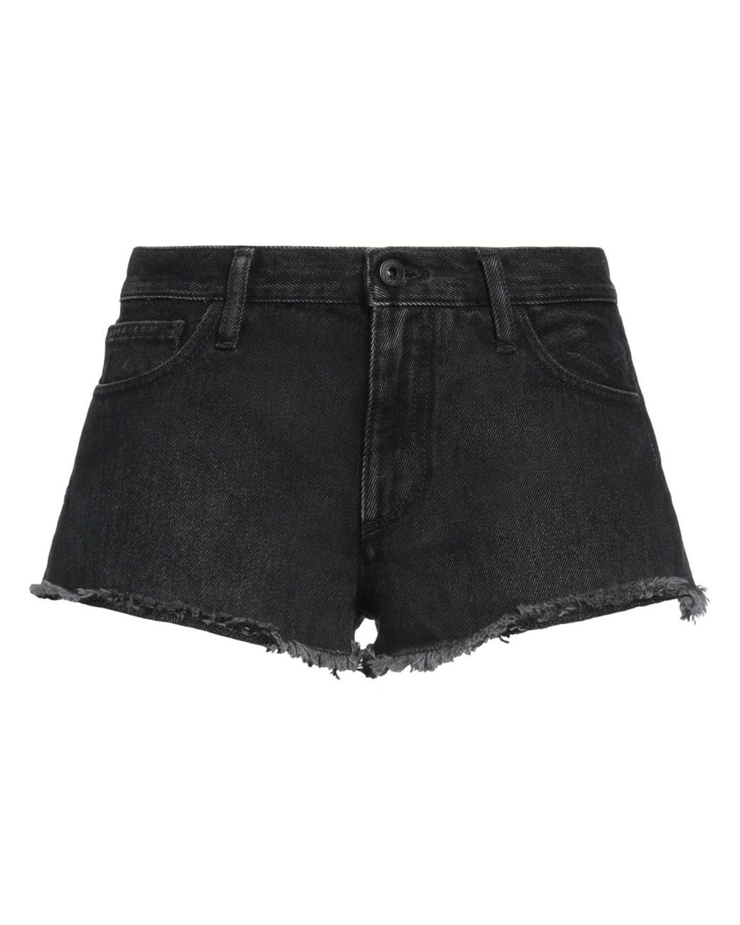 Off-White c/o Virgil Abloh Black Denim Shorts