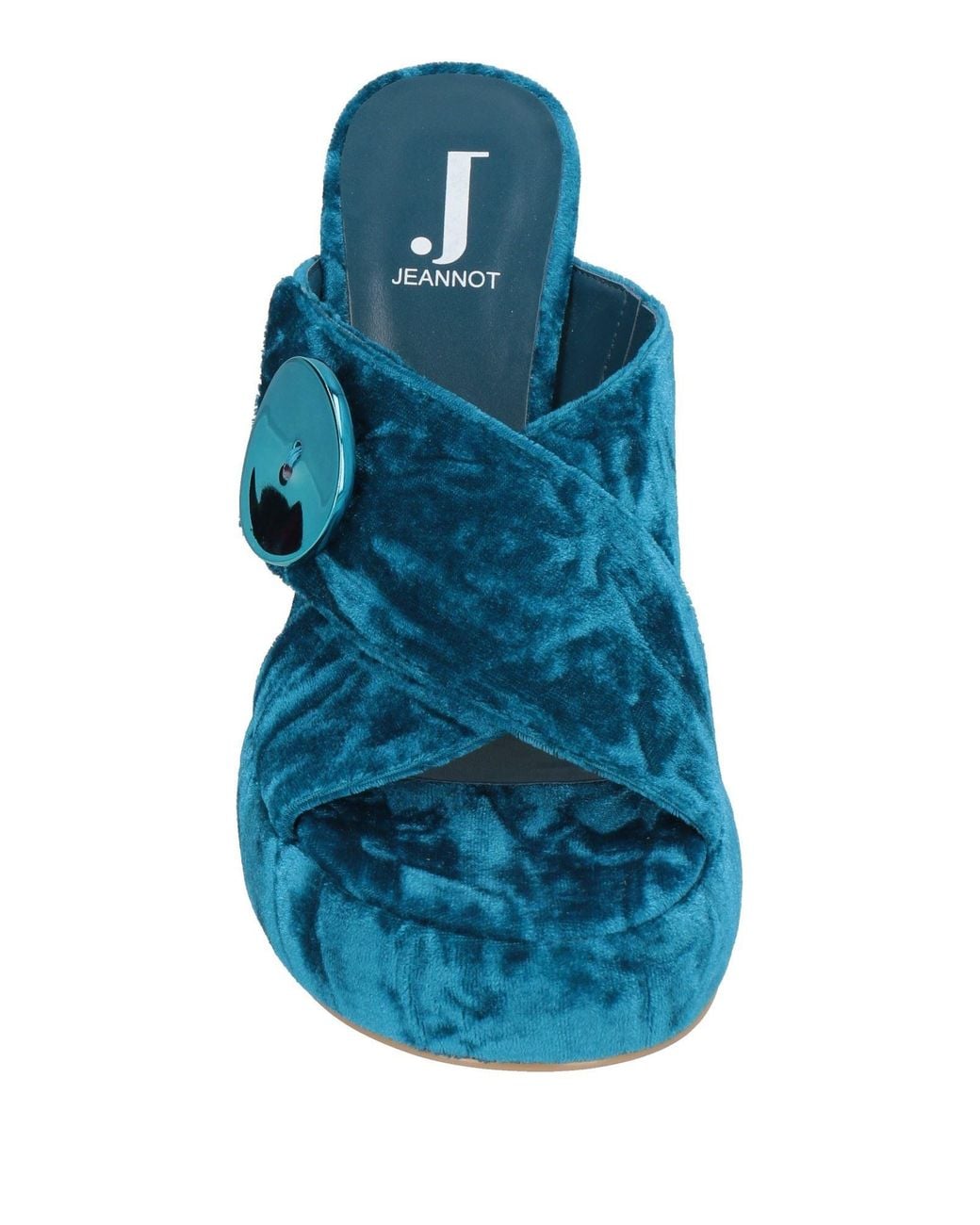 Jeannot Blue Deep Sandals Textile Fibers