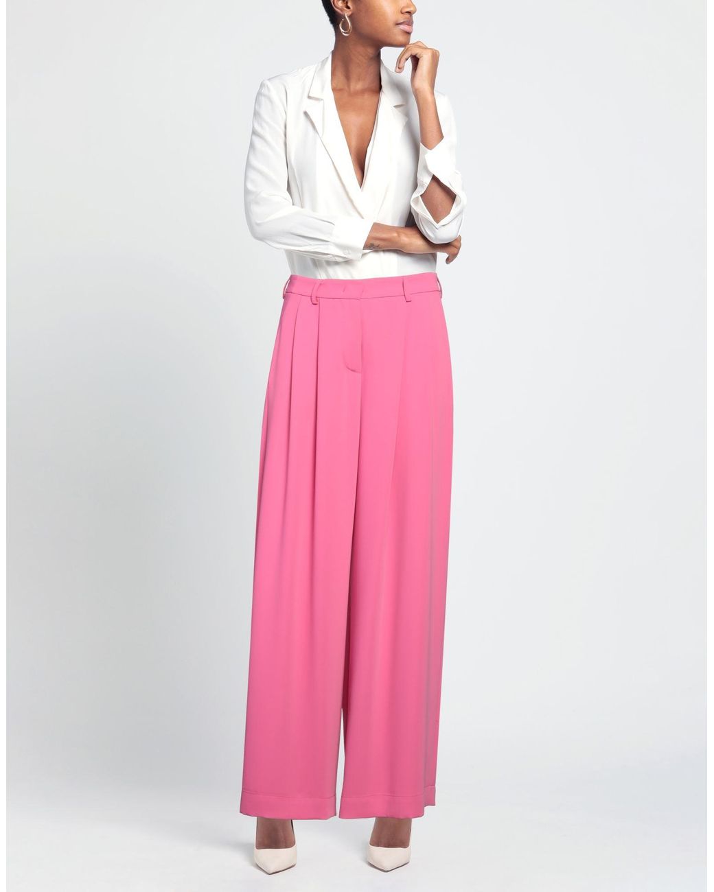 DR. HOPE Pink Pants Polyester