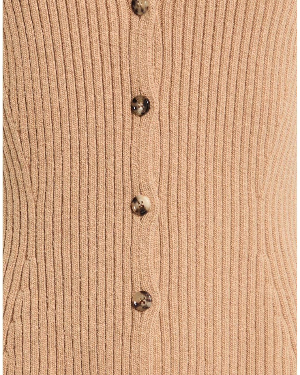 Max Mara Natural Tailored Vest Wool, Cashmere, Polyamide, Elastane