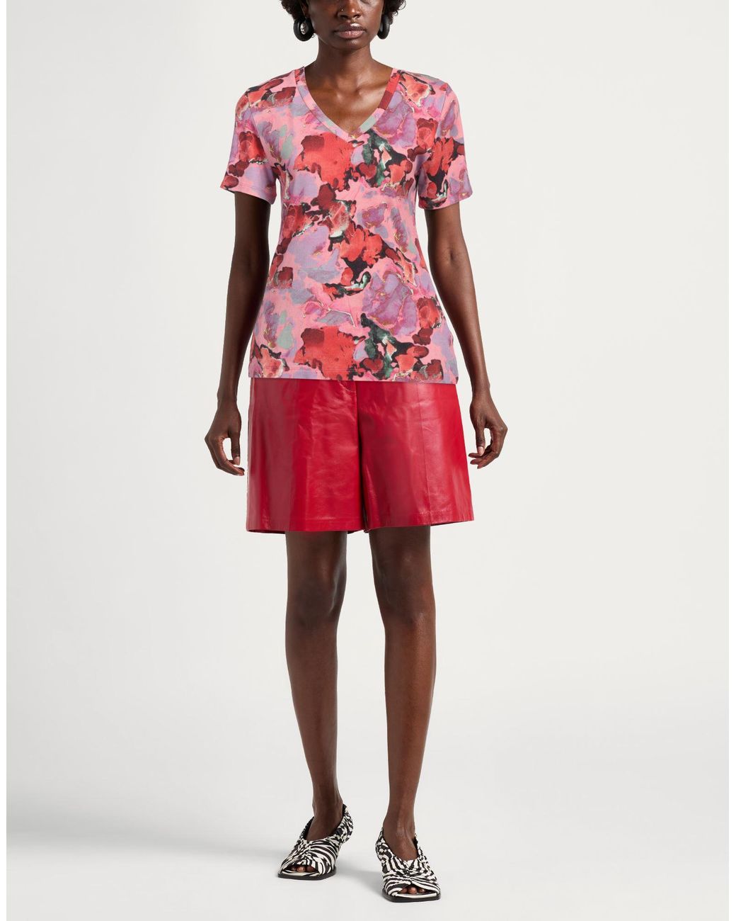 Paul Smith Pink Top Lyocell, Cotton, Elastane