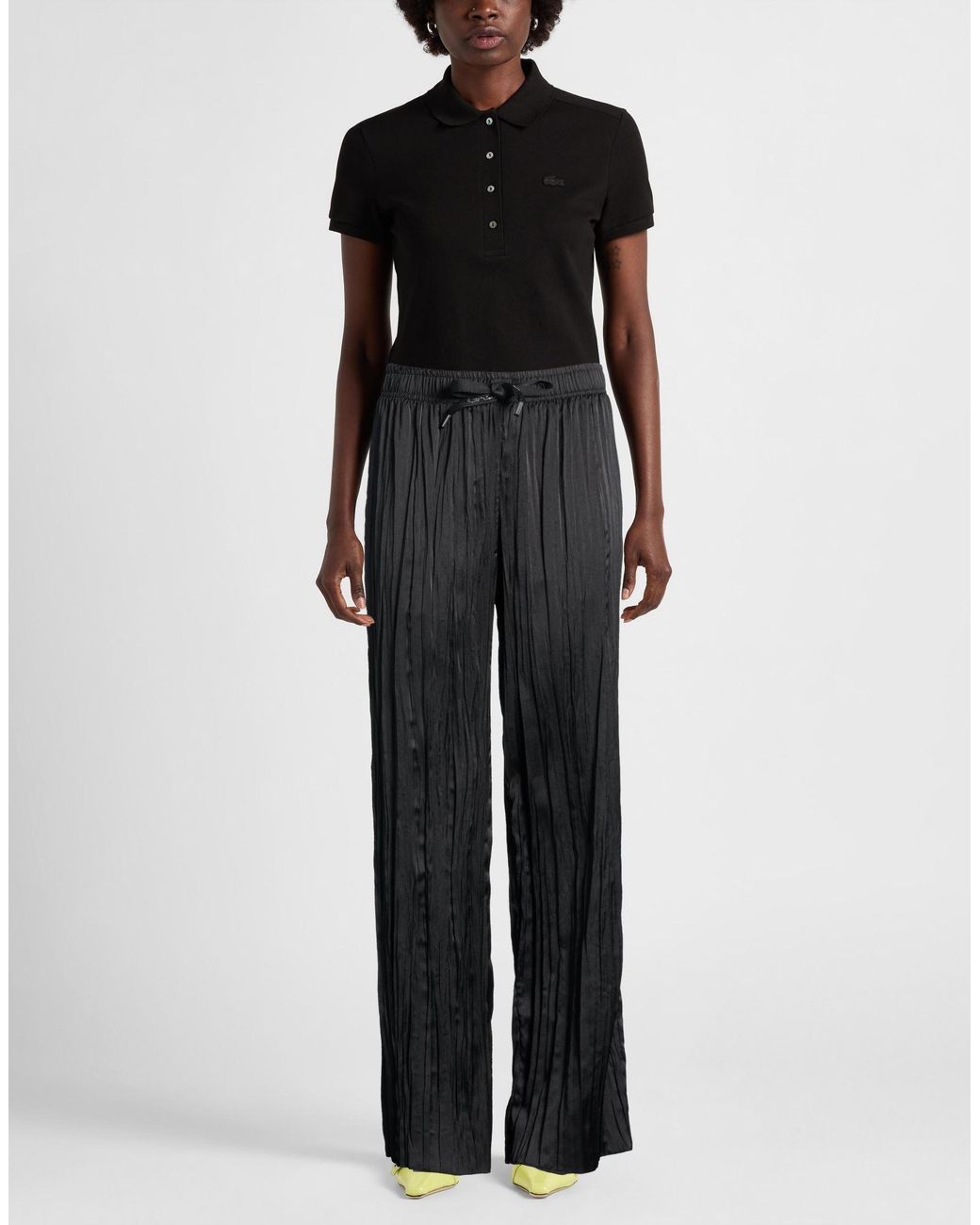 Gaelle Paris Black Pants Polyester