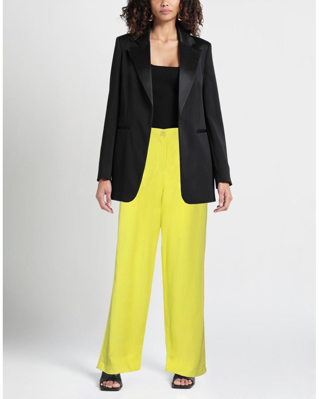 Berna Yellow Trouser