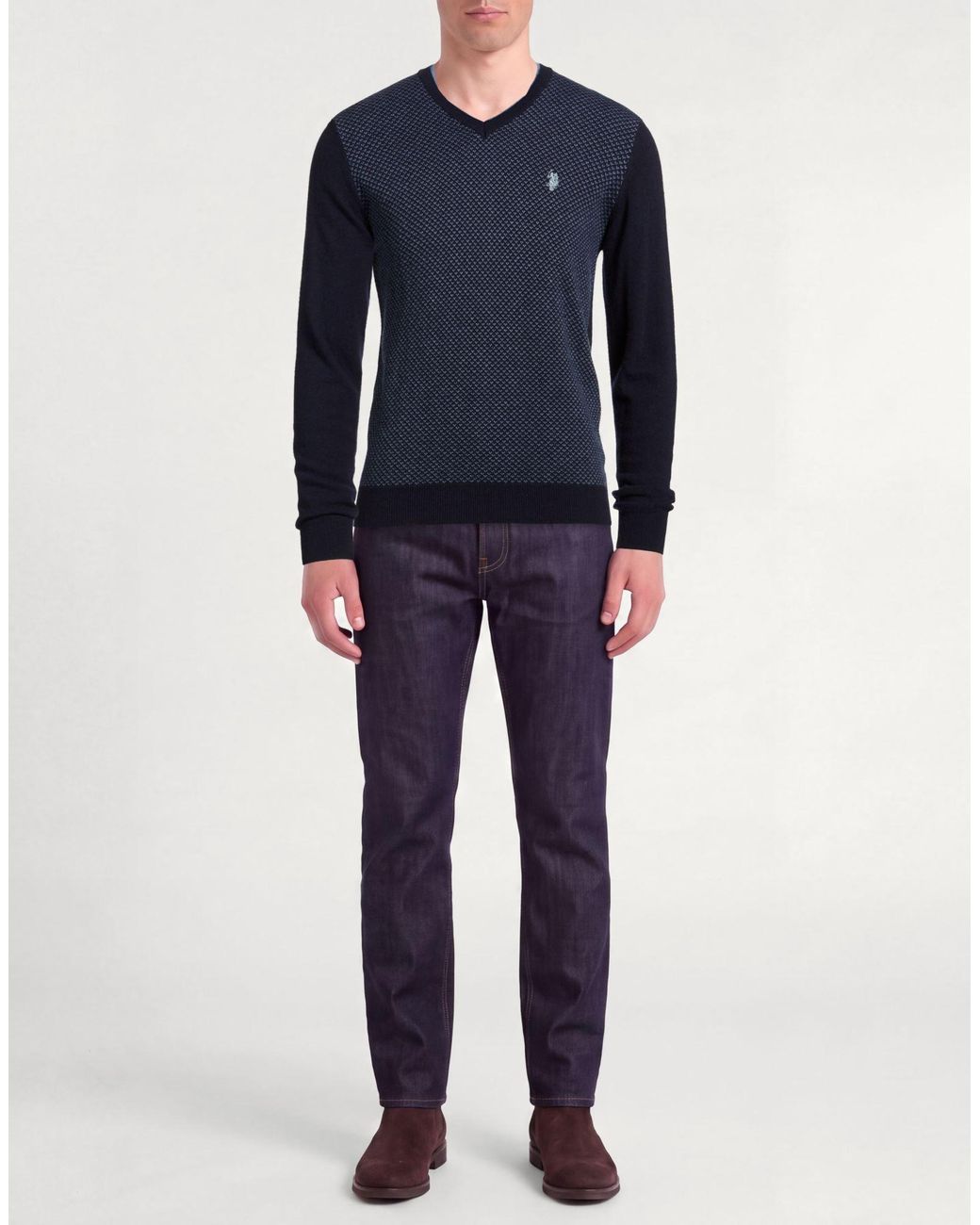 Pullover di U.S. POLO ASSN. in Blue da Uomo