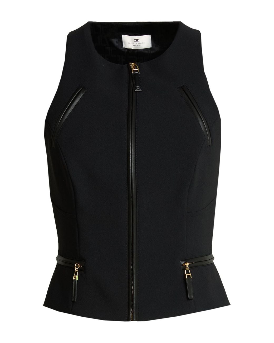 Elisabetta Franchi Black Tops
