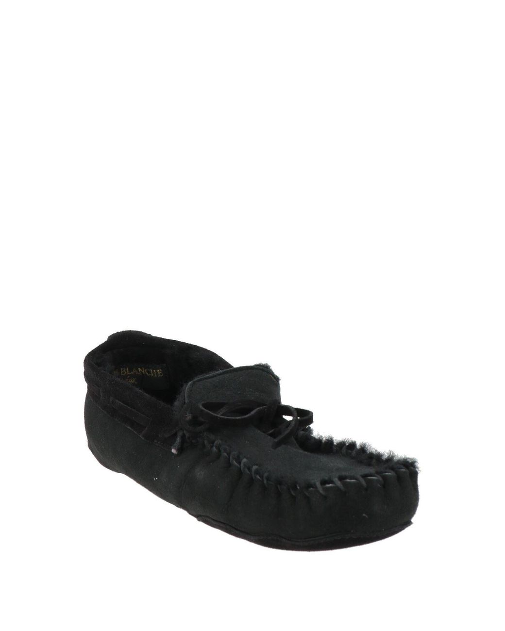 Voile Blanche Black House Slippers for men