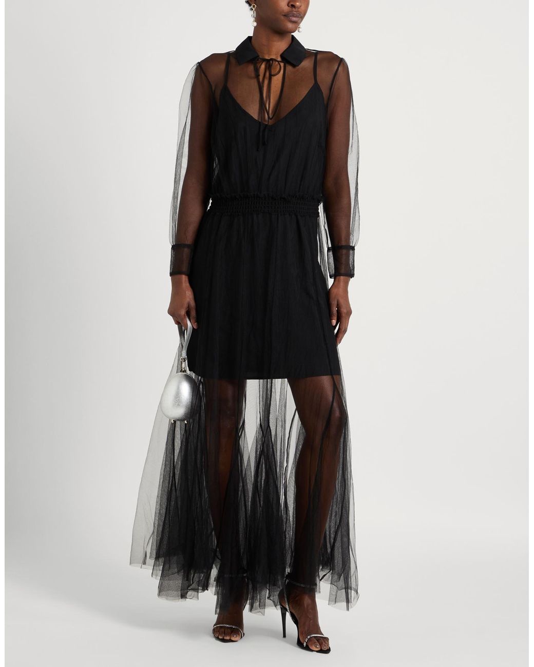 Twinset Black Maxi Dress