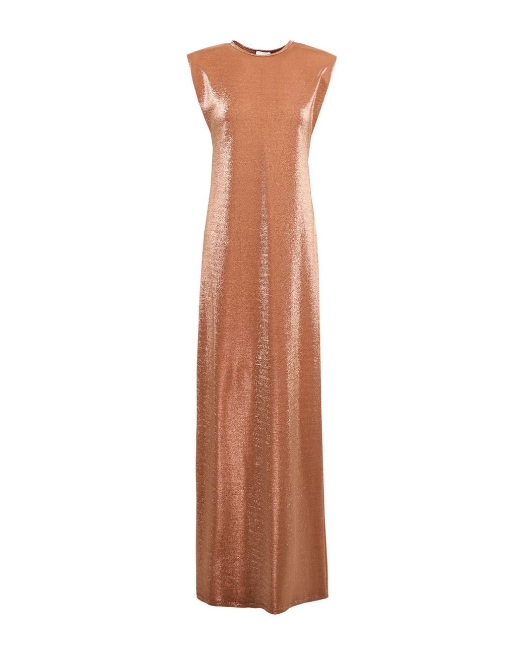 Alysi Brown Maxi Dress