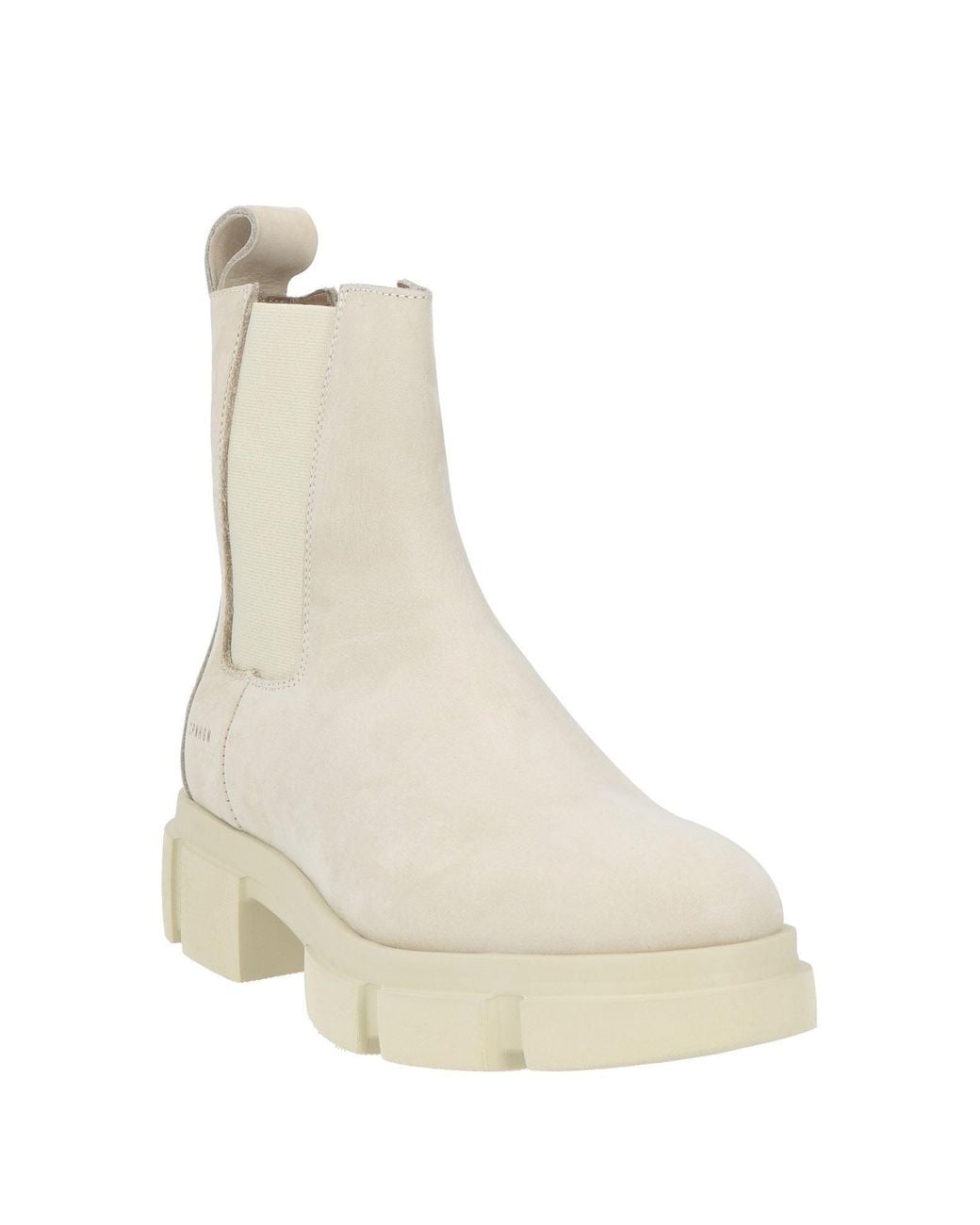 COPENHAGEN Natural Ankle Boots
