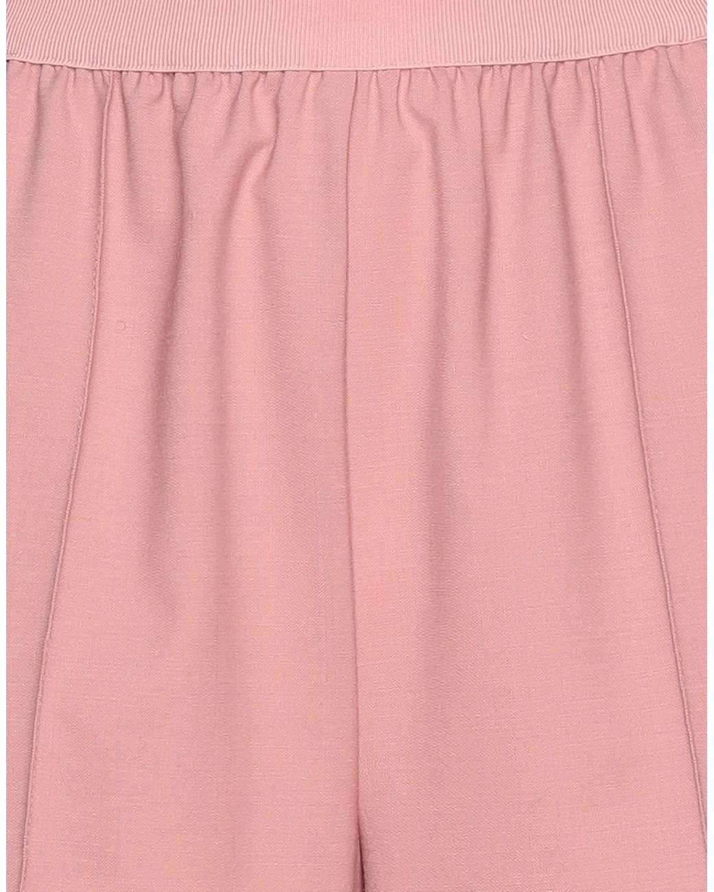 Ottod'Ame Wool Trouser in Pastel Pink (Pink) | Lyst