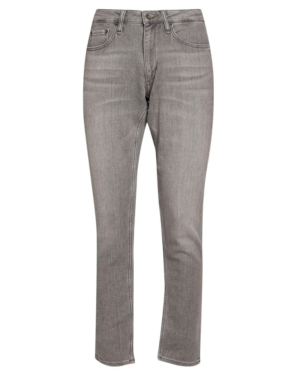 Rag & Bone Gray Jeans Cotton, Polyester, Elastane for men
