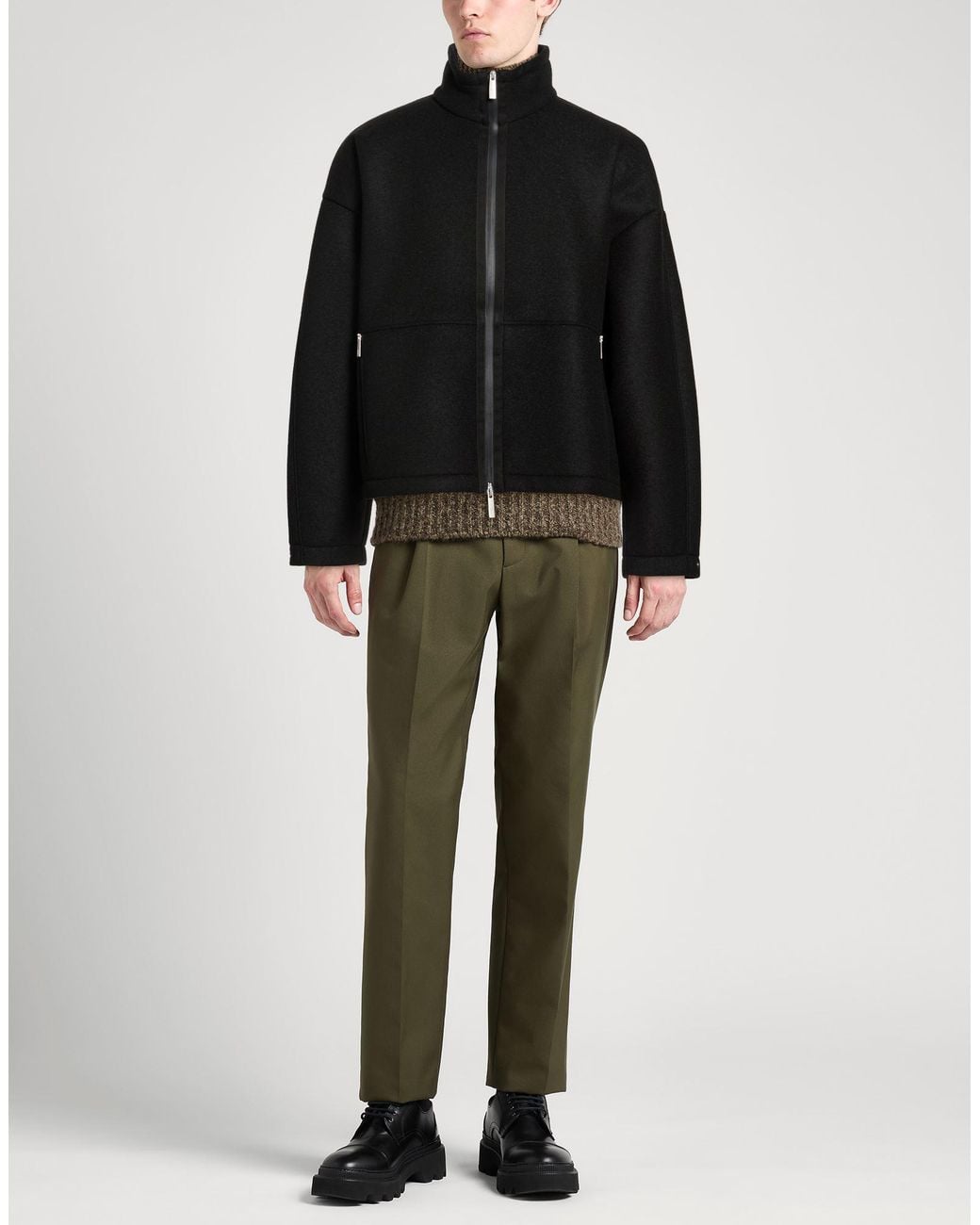Herno Black Jackets for men