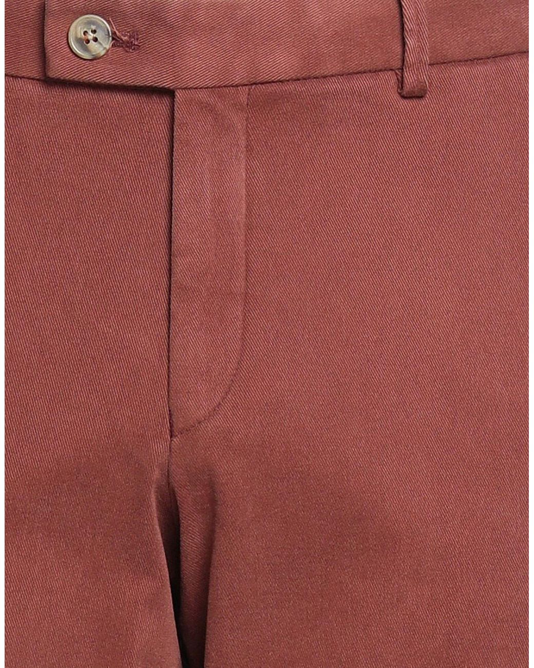 Hiltl Red Brick Pants Cotton, Elastane for men
