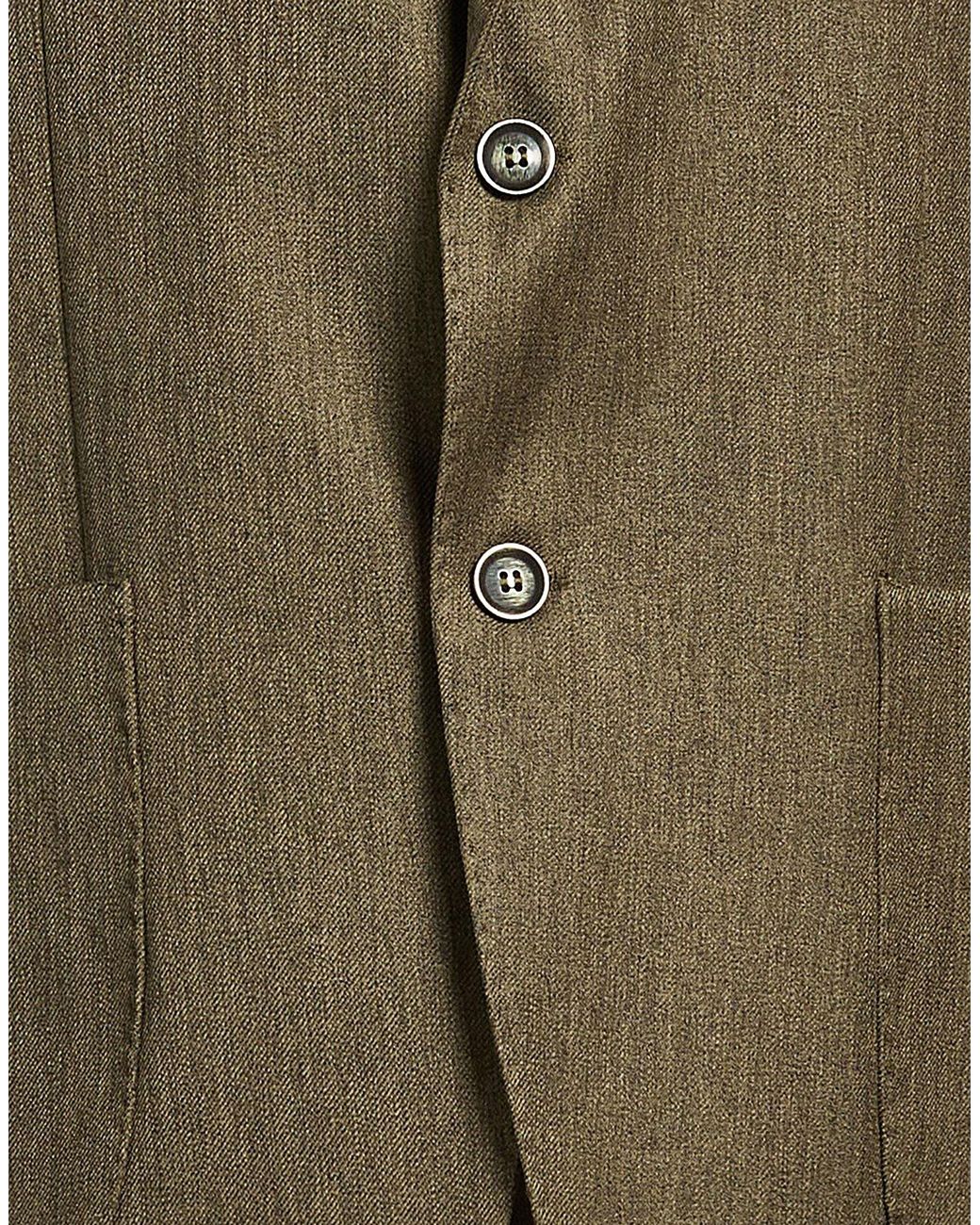 Exte Green Blazer Polyester, Viscose for men